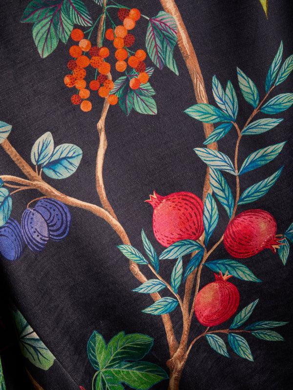 Favourbrook Navy Regency Velvet Nehru Jacket