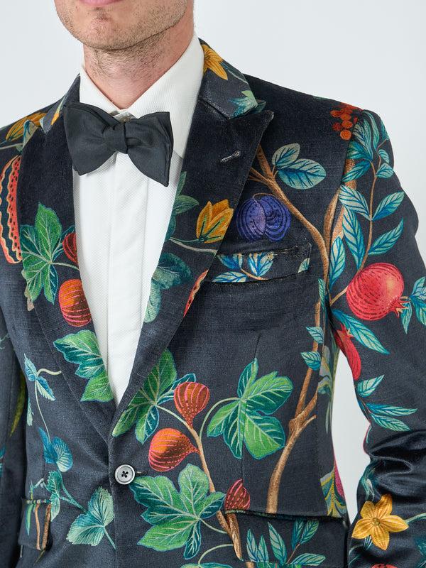 Favourbrook Navy Regency Velvet Newport Jacket