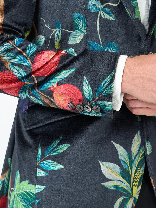 Favourbrook Navy Regency Velvet Newport Jacket