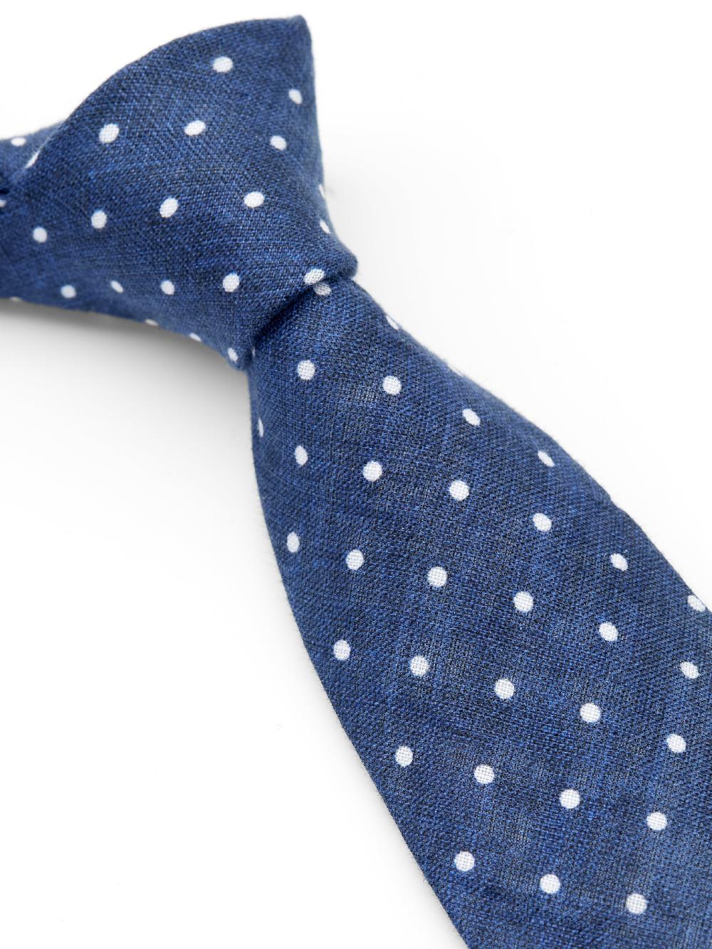 Favourbrook Navy Spot Milford Tie