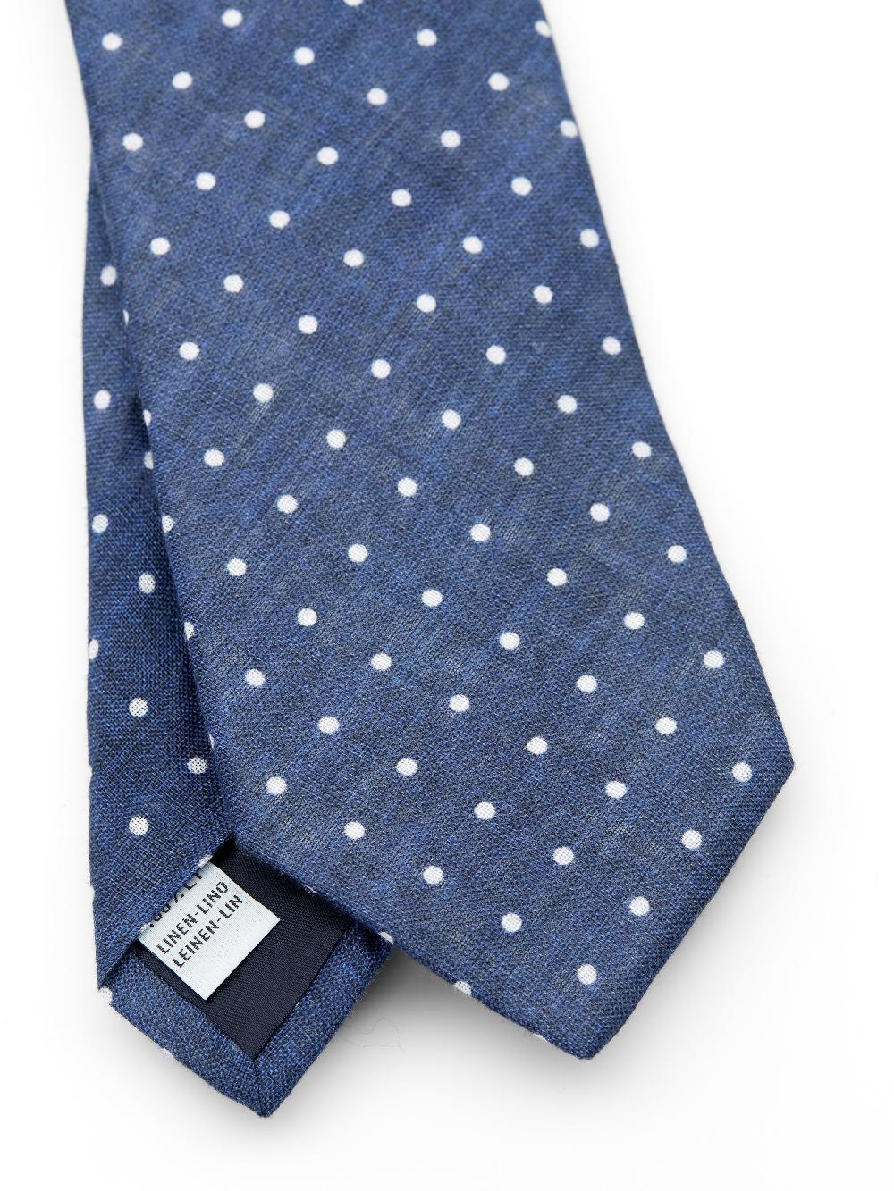 Favourbrook Navy Spot Milford Tie