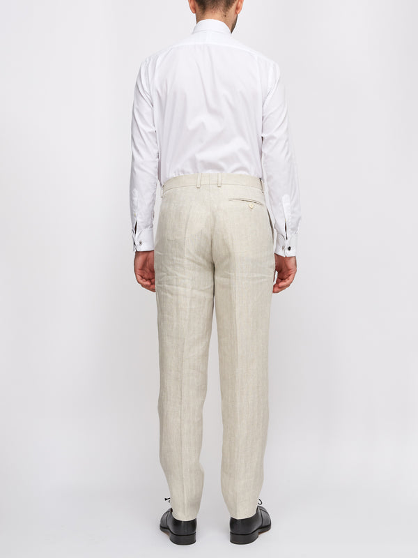 Favourbrook Oatmeal Dawlish Windsor Trouser