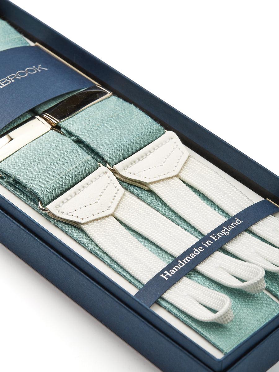 Favourbrook Ocean Douppion Silk Braces