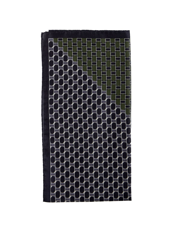 favourbrook Olive Brunswick Silk Scarf