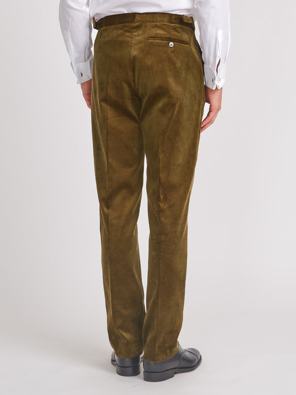Favourbrook Olive Hatfield Cord Dress Trouser