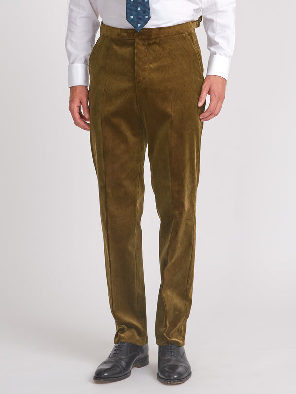 favourbrook Olive Hatfield Cord Dress Trouser