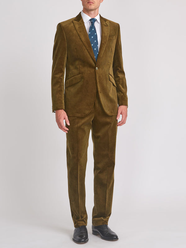 favourbrook Olive Hatfield Cord Newport Jacket