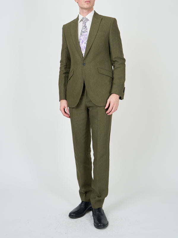 Favourbrook Olive Hembridge Linen Ebury Jacket