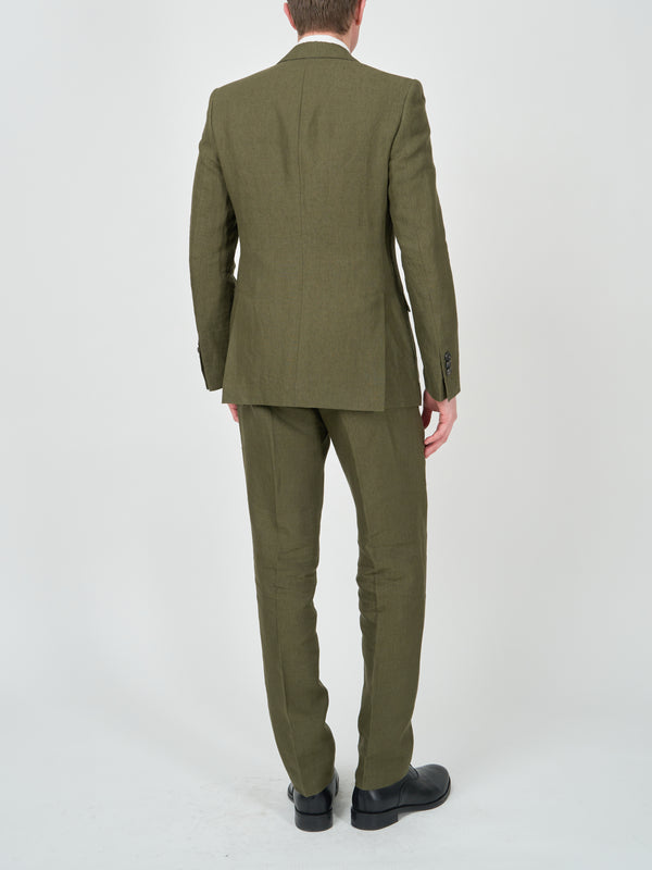 Favourbrook Olive Hembridge Linen Ebury Jacket