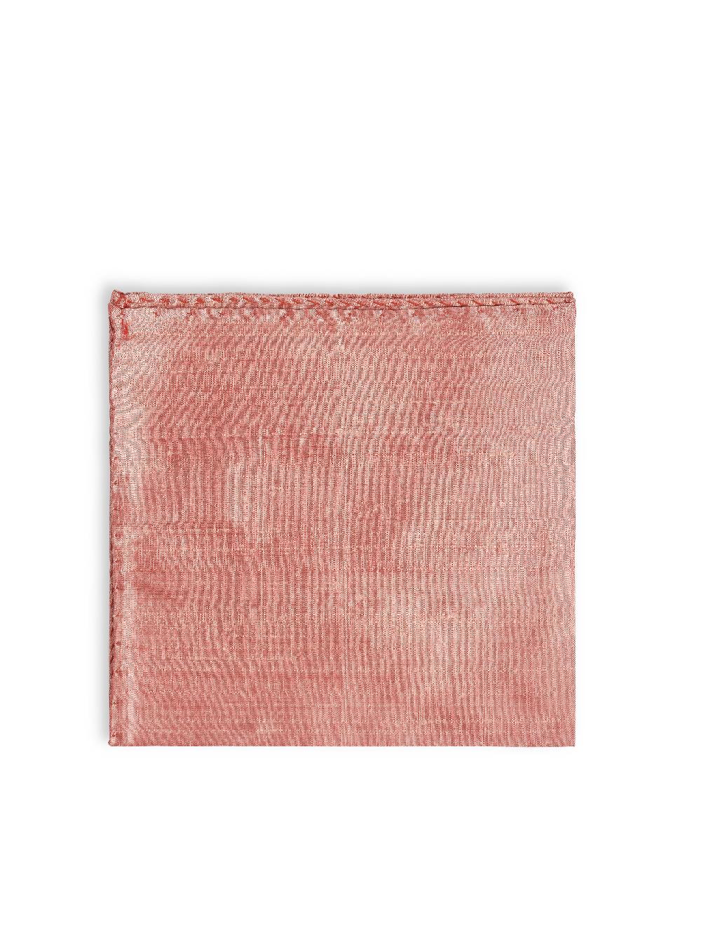 Favourbrook Orchid Douppion Silk Pocket Square