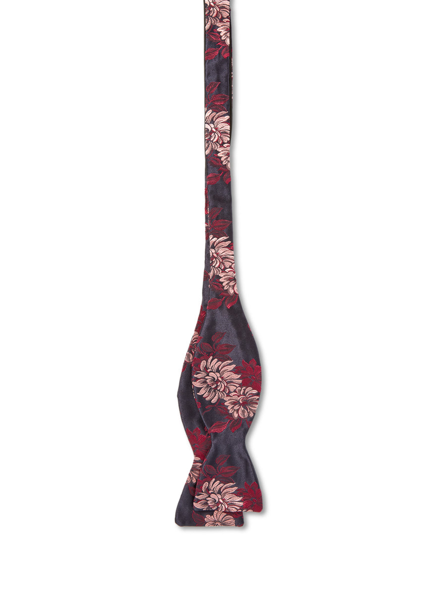 Favourbrook Pink Bourgainville Silk Bow Tie
