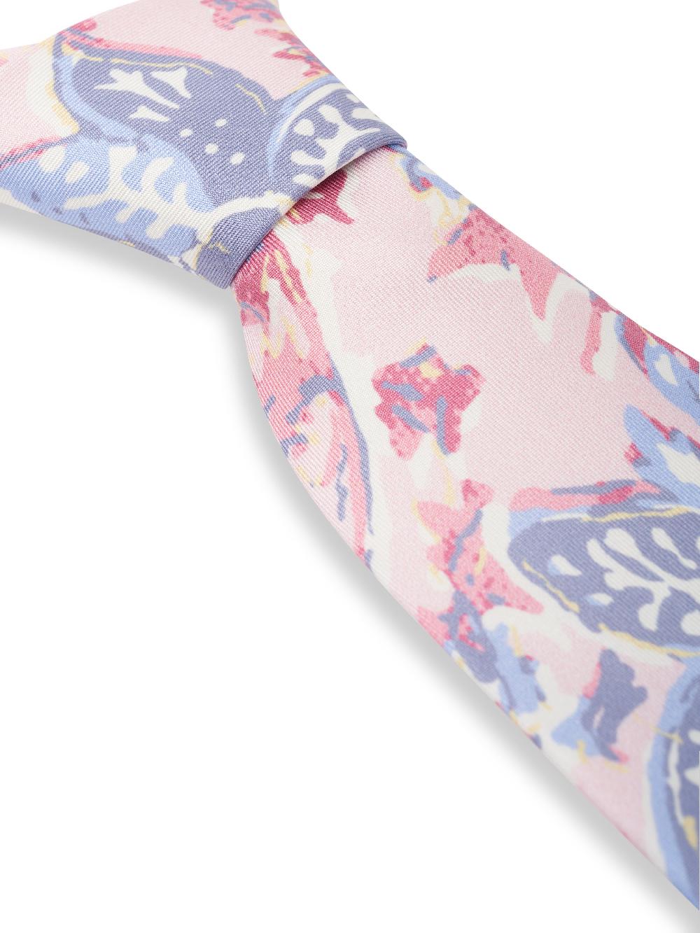 Favourbrook Pink Charleston Silk Tie