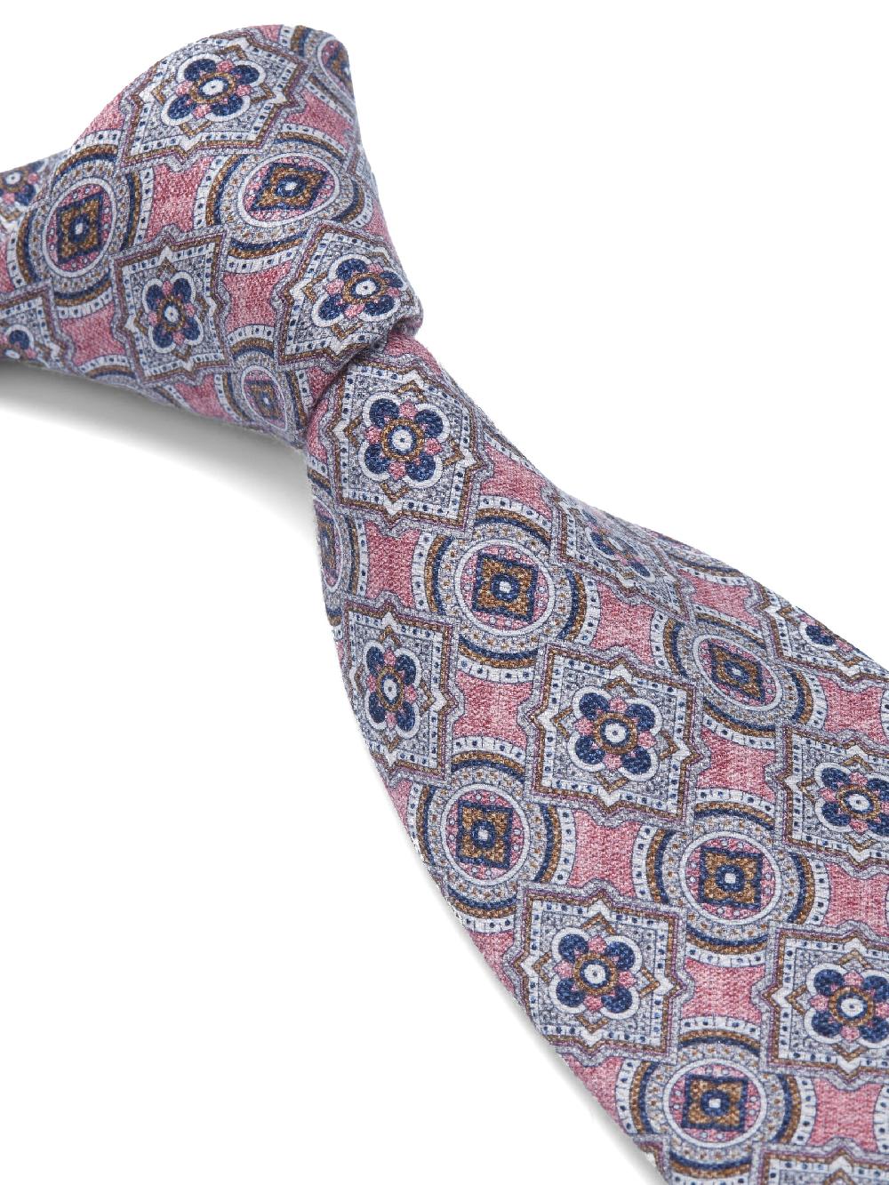 Favourbrook Pink Garston Silk Tie