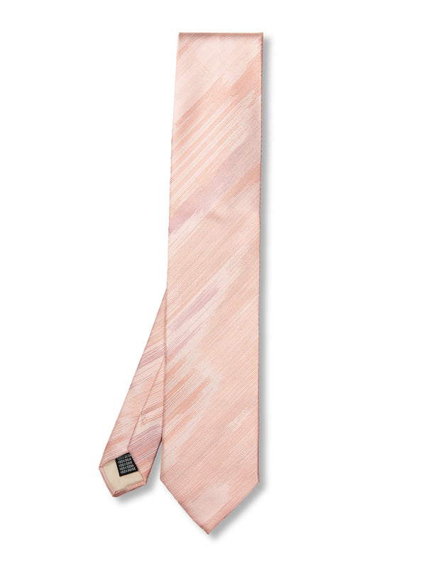 favourbrook Pink Ikat Silk Tie