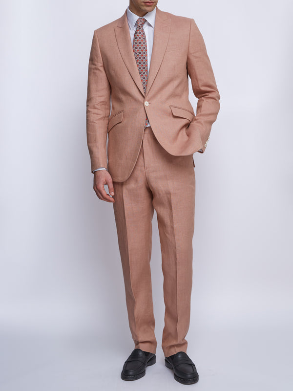 Favourbrook Pink Sidmouth Linen Ebury Jacket