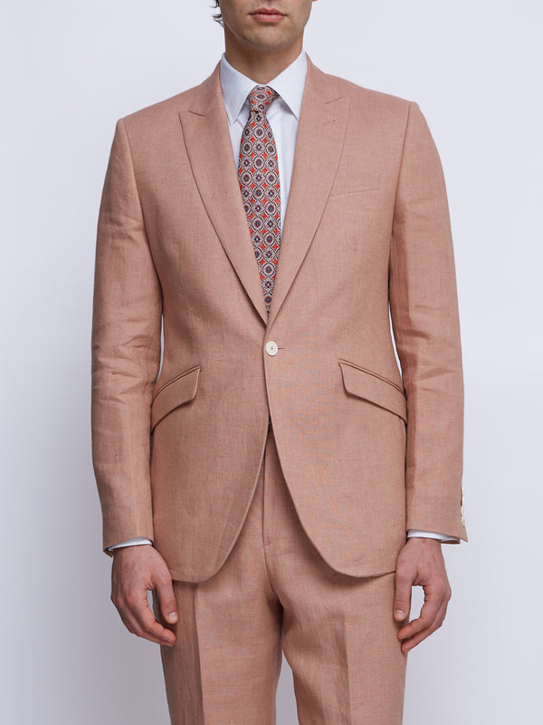 Favourbrook Pink Sidmouth Linen Ebury Jacket
