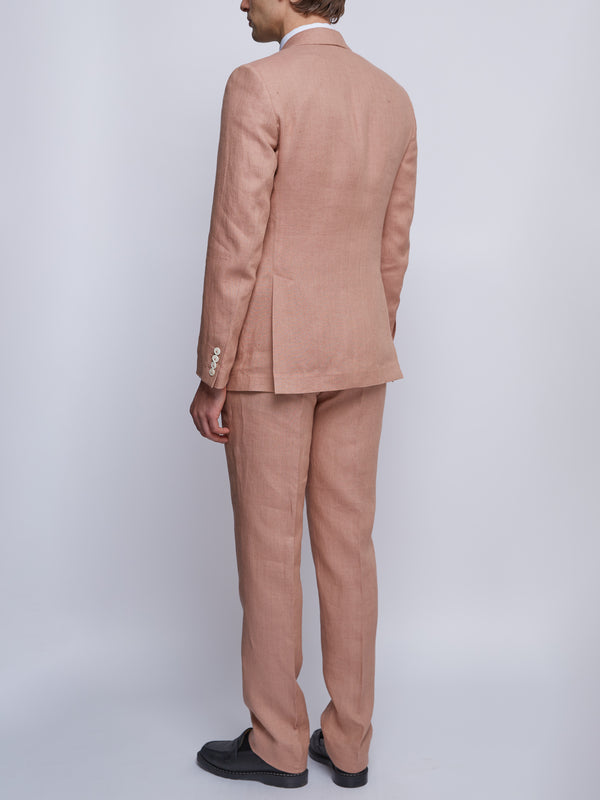 Favourbrook Pink Sidmouth Linen Ebury Jacket