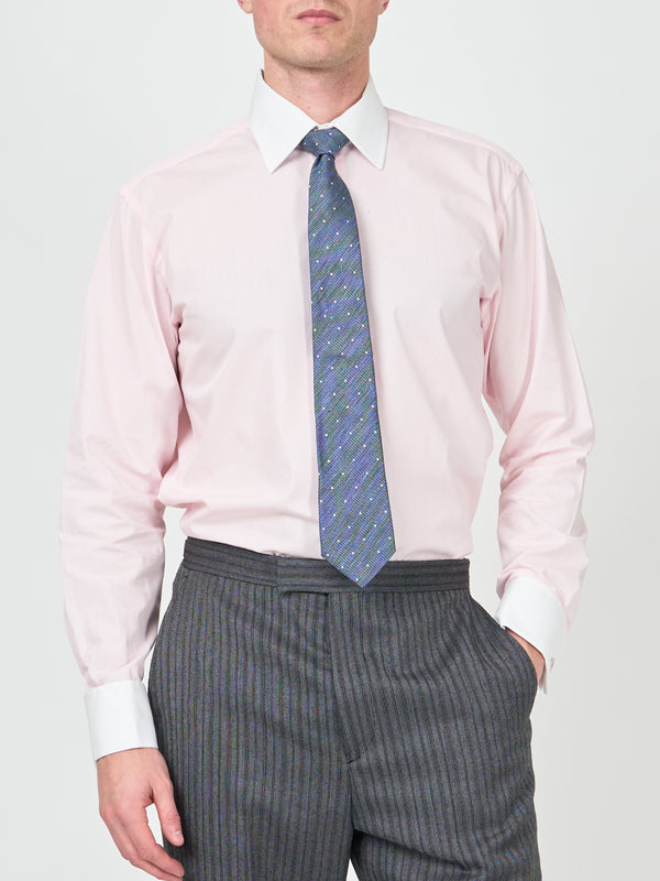 Favourbrook Pink/White Steed Cotton Gatsby Shirt