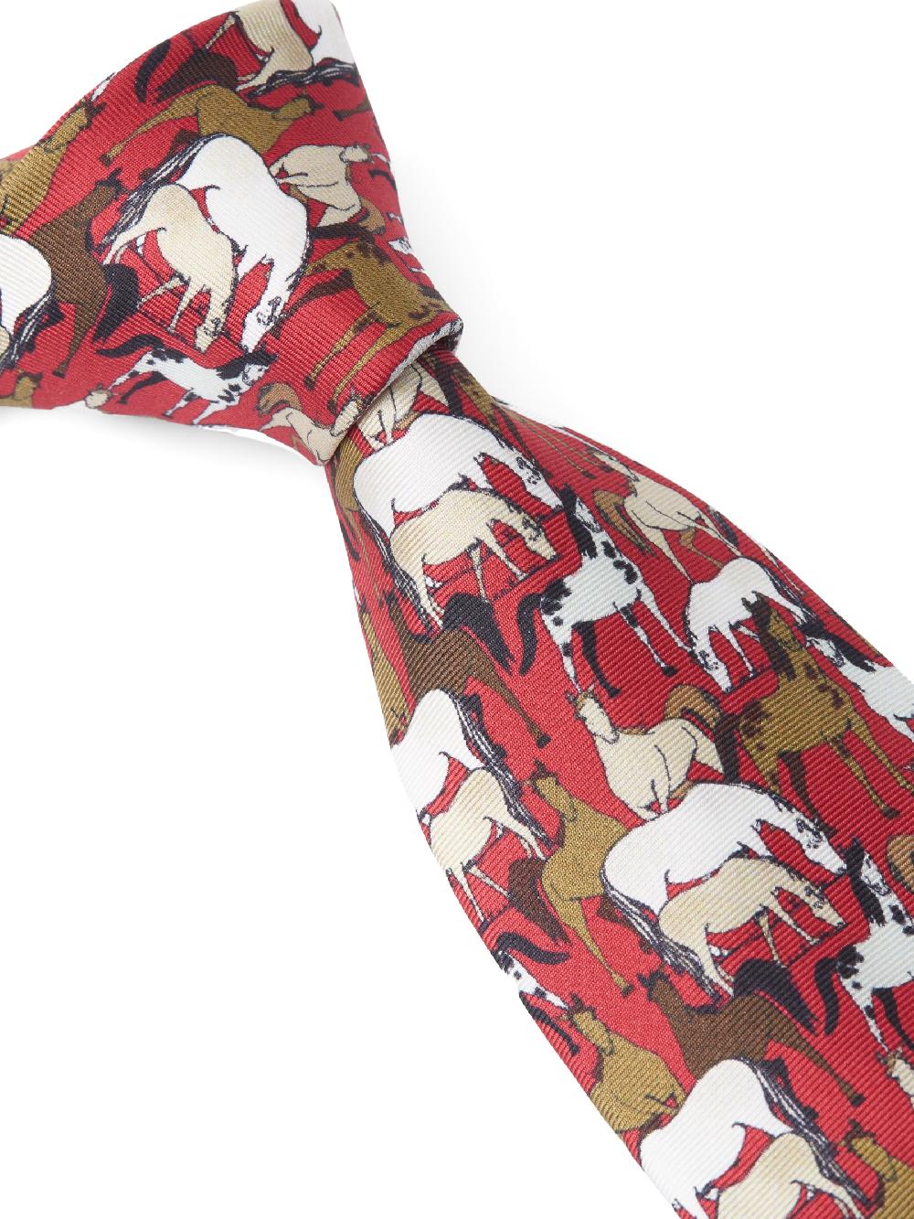 Favourbrook Red Paddock Tie