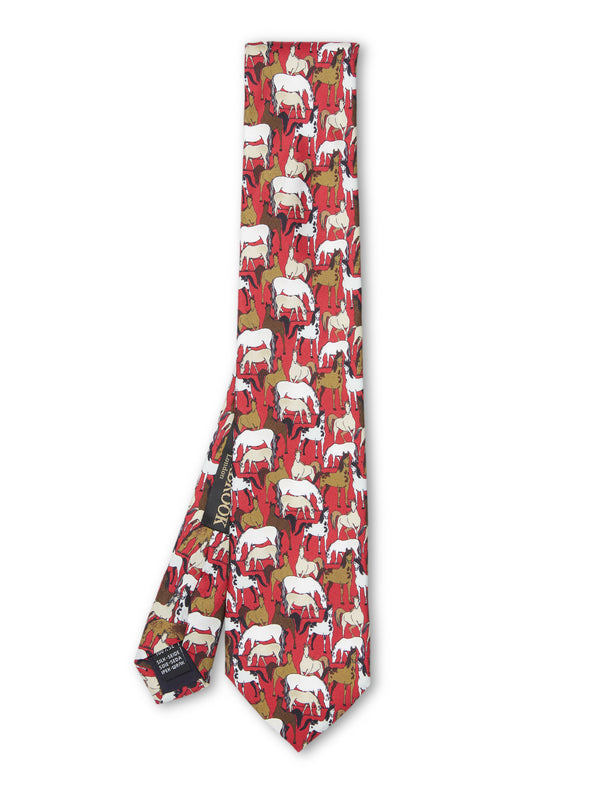 favourbrook Red Paddock Tie