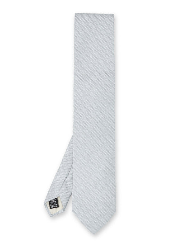 favourbrook Silver Windsor Silk Tie
