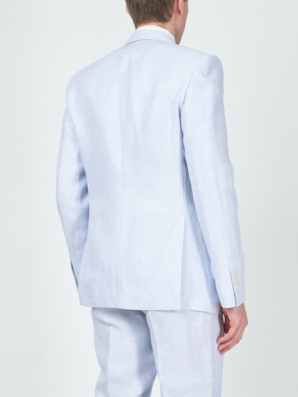 Favourbrook Sky Blue Randwick Linen Ebury Jacket