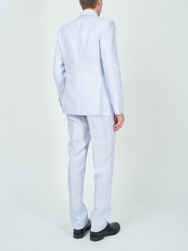 Favourbrook Sky Blue Randwick Linen Ebury Jacket