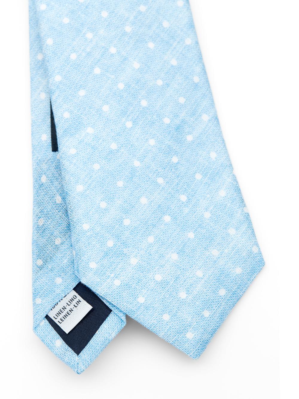 Favourbrook Sky Blue Spot Milford Tie