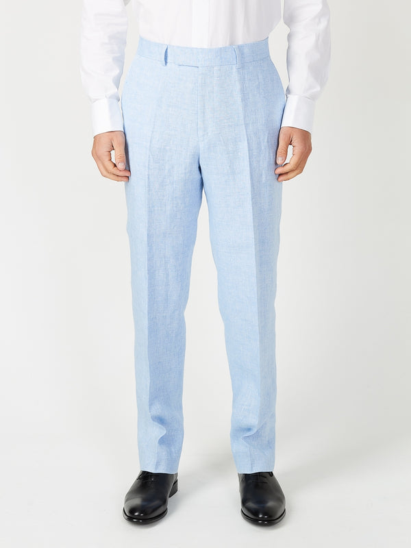 favourbrook Sky Evering Linen Windsor Trouser