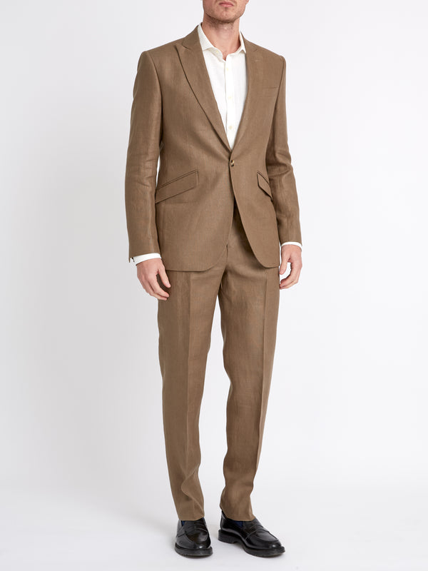 favourbrook Taupe Evering Linen Ebury Jacket
