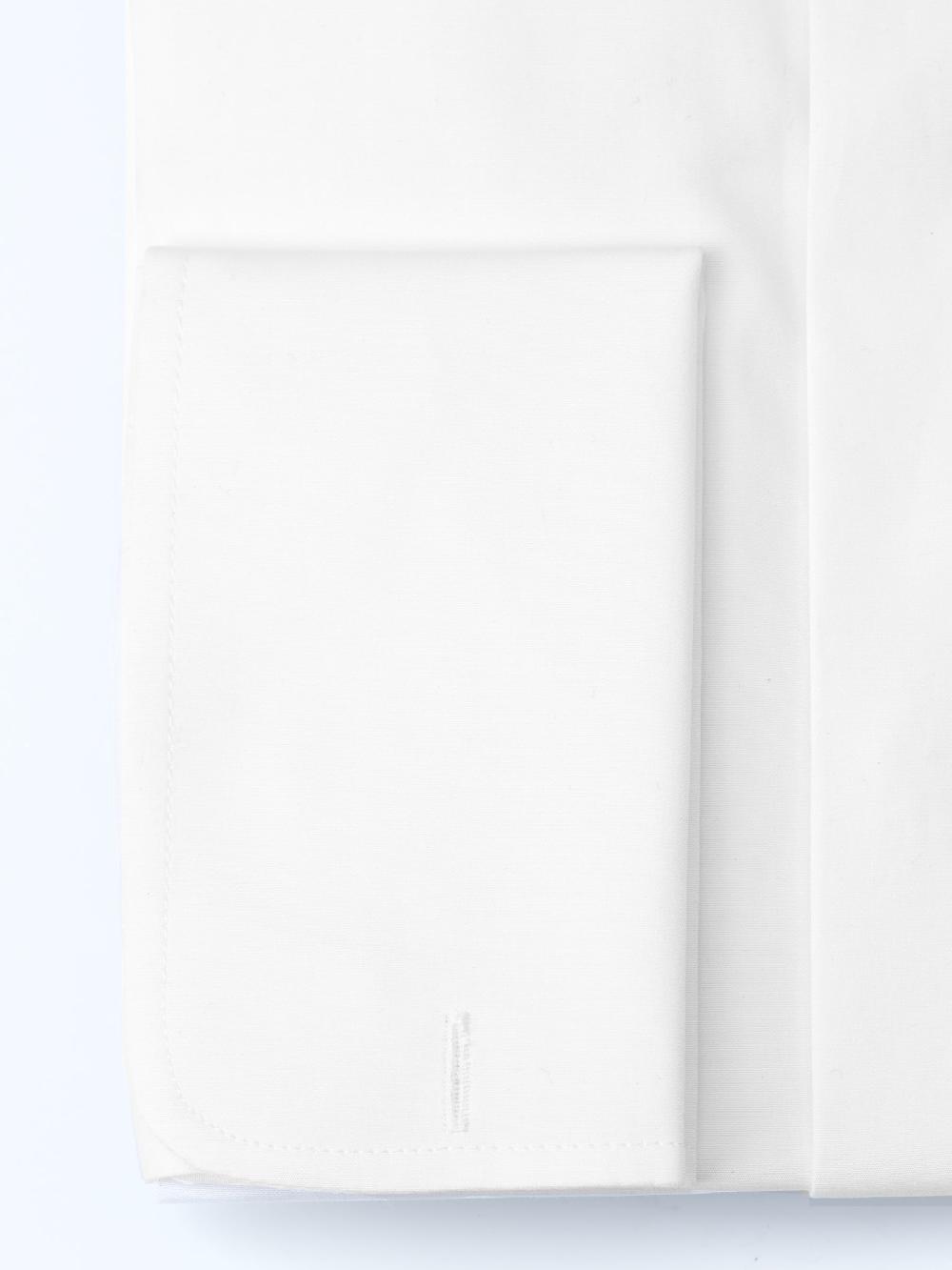 Favourbrook White Poplin Cotton Nehru Shirt