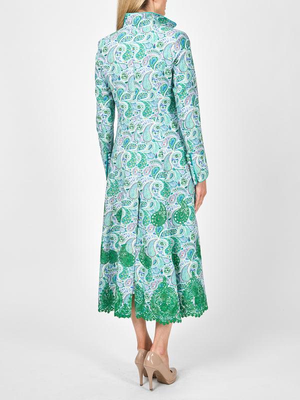 Favourbrook Whitehall Coat Green Clarendon Linen