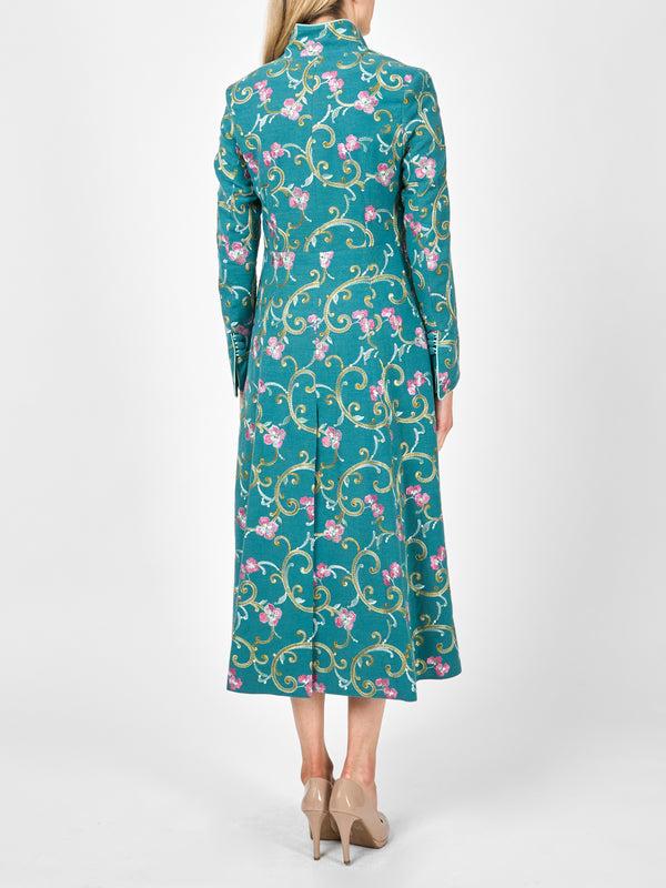 Favourbrook Whitehall Coat Teal Windsor Linen