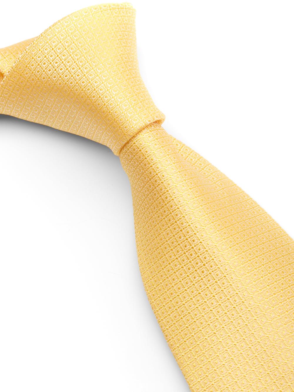 Favourbrook Yellow Bayswater Silk Tie
