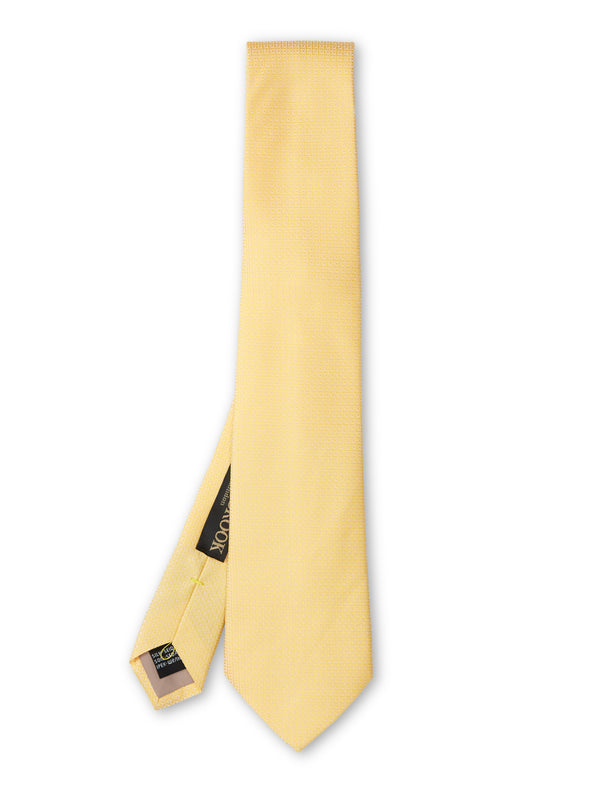 favourbrook Yellow Bayswater Silk Tie