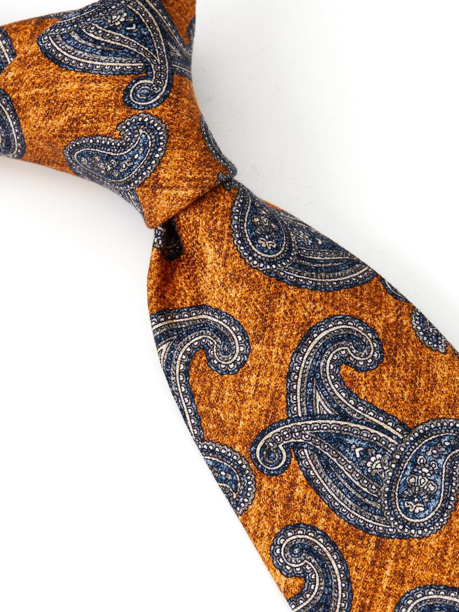 Favourbrook Yellow Halworth Silk Tie