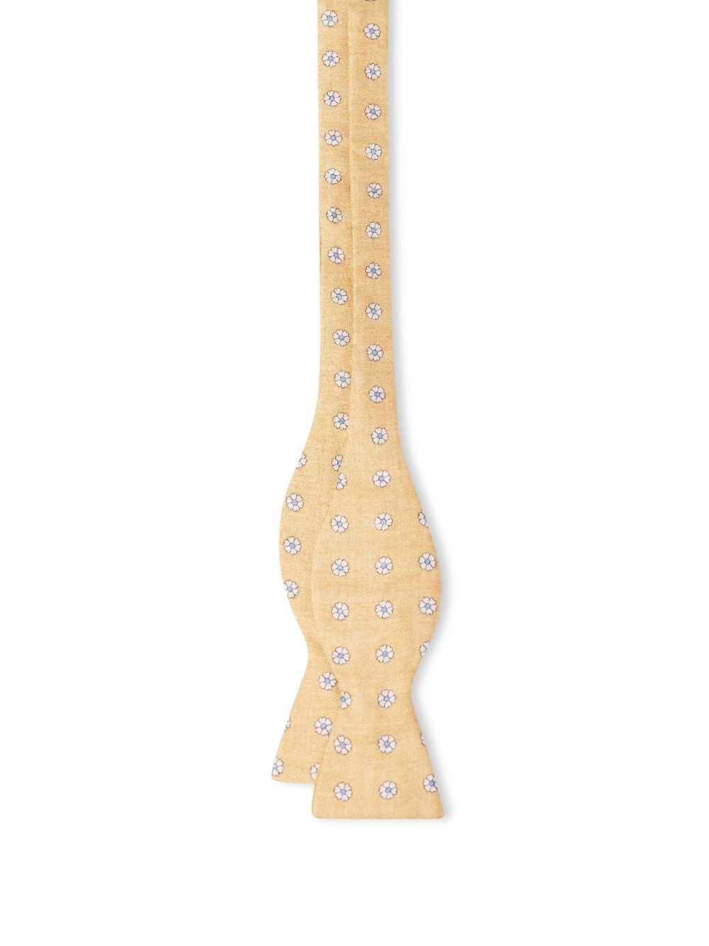 Favourbrook Yellow Osterley Silk Bow Tie