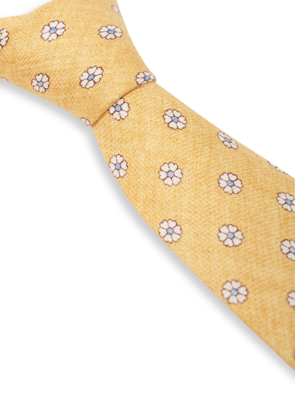 Favourbrook Yellow Osterley Silk Tie