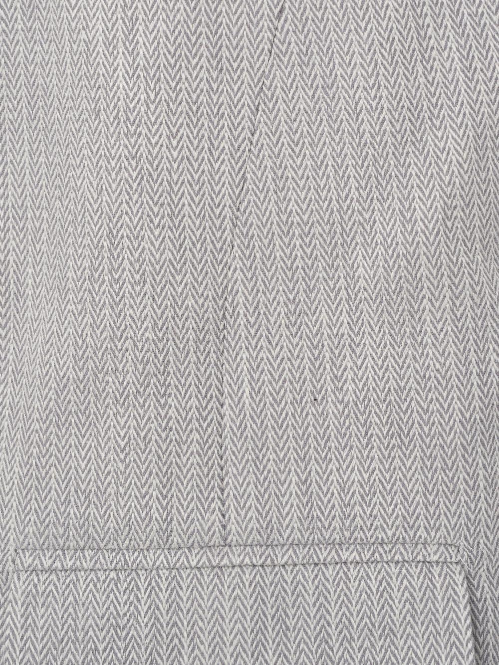 Favourbrook Grey Jeffries Linen Double Breasted Waistcoat
