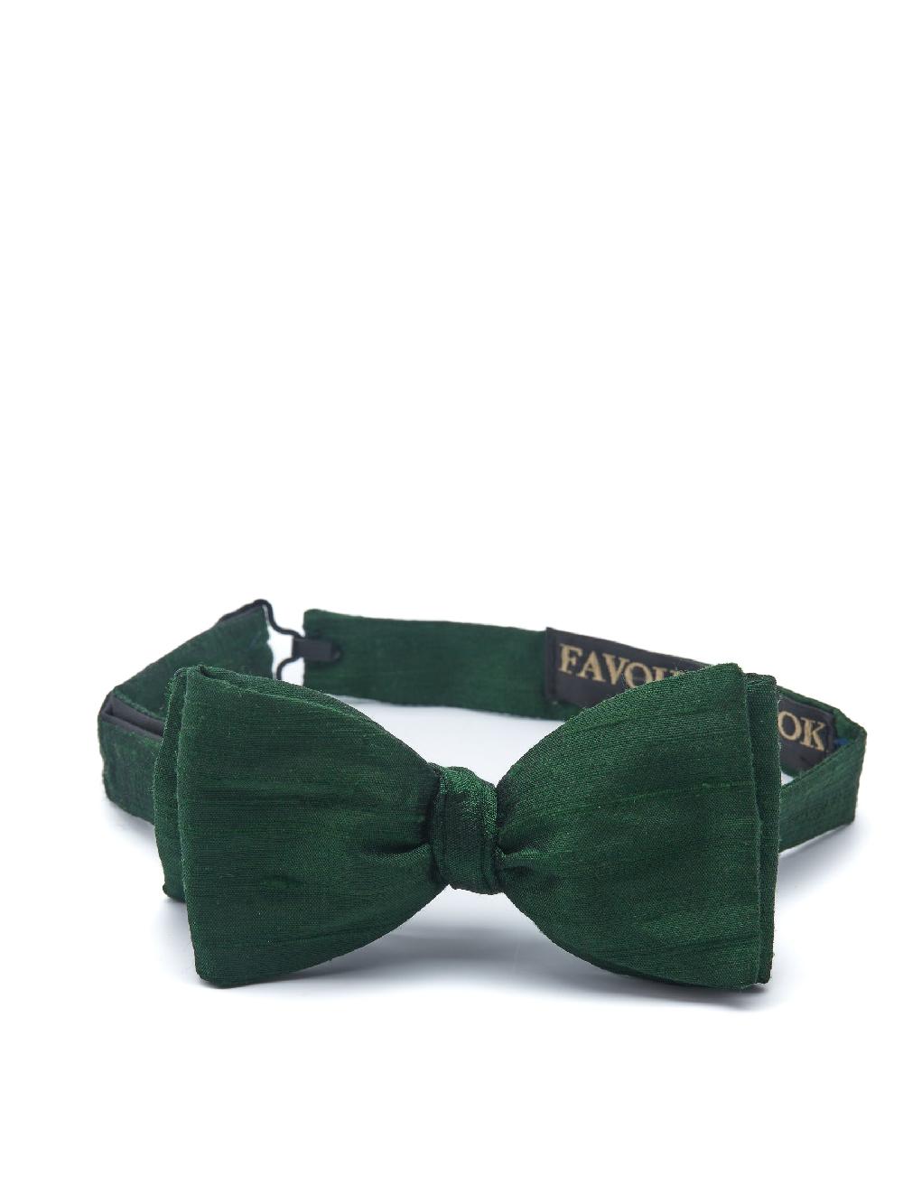 Favourbrook Laurel Douppion Pleated Cummerbund & Bow Tie Set