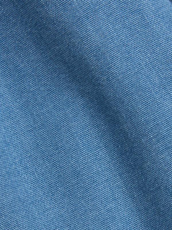 Favourbrook Light Indigo Rockwell Cotton Burligton Shirt