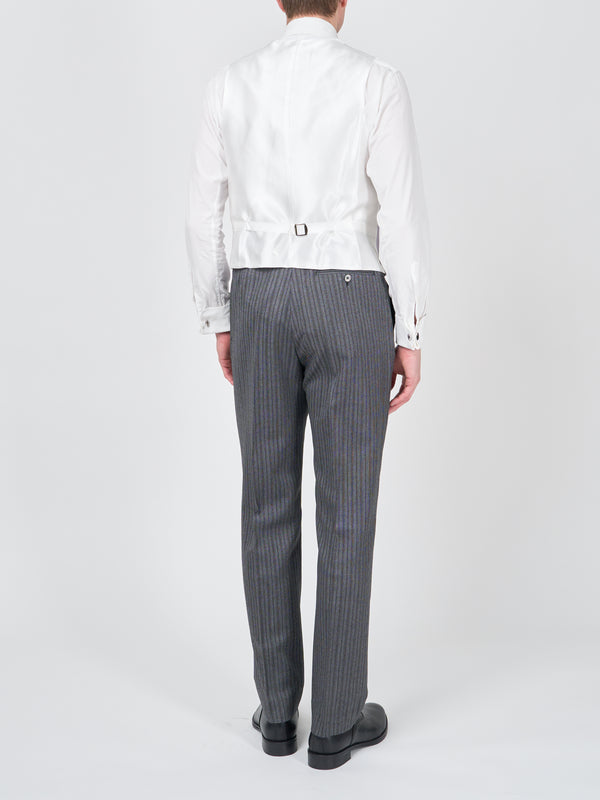 Favourbrook Lilac Randwick Single Breasted Waistcoat With Piping