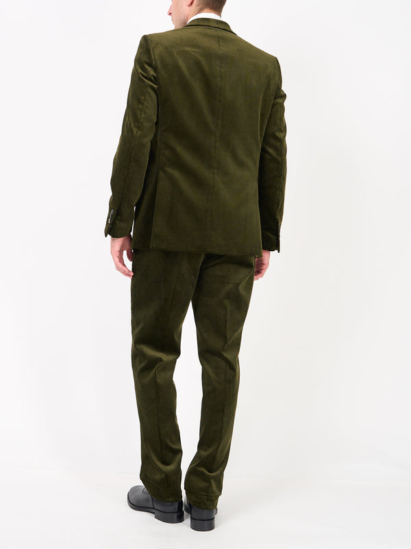 Favourbrook Moss Green Hatfield Cord Newport Jacket