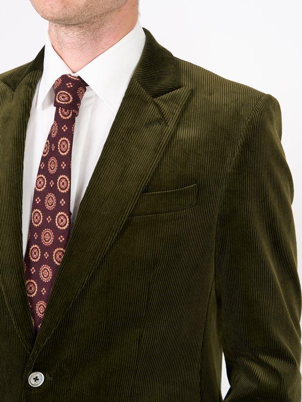 Favourbrook Moss Green Hatfield Cord Newport Jacket