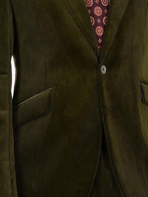Favourbrook Moss Green Hatfield Cord Newport Jacket