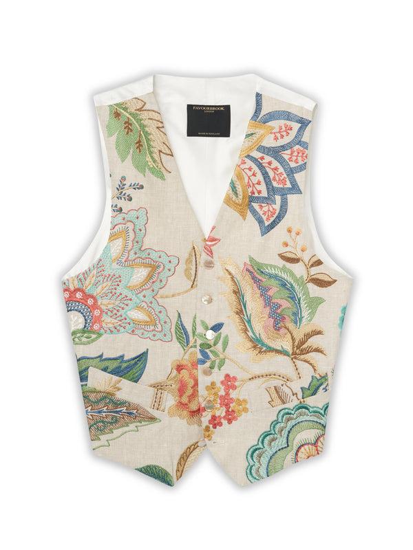 Favourbrook Multi Fulford Single Breasted Waistcoat