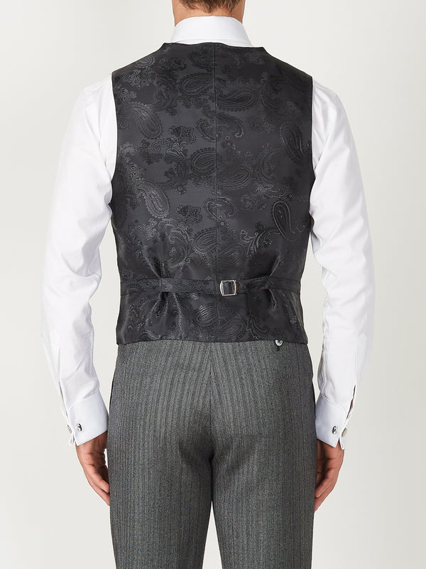 Favourbrook Navy Belvoir Cotton Single Breasted Waistcoat