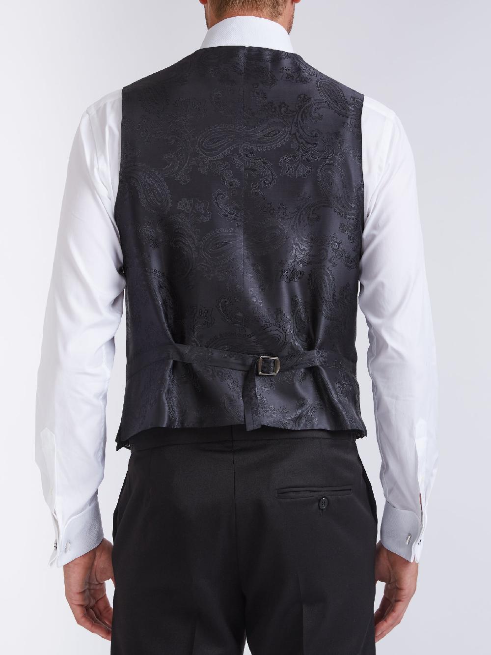 Favourbrook Olive Winnington Silk Single Breasted Waistcoat