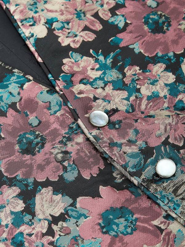 Favourbrook Pink Chatsworth Single Breasted Waistcoat With Piping