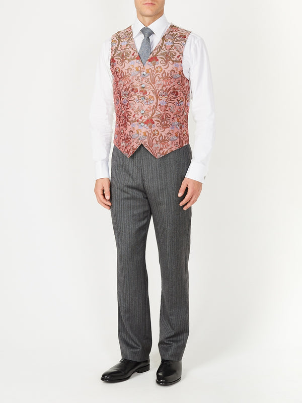 Favourbrook Rose Davenport Silk Single Breasted Waistcoat